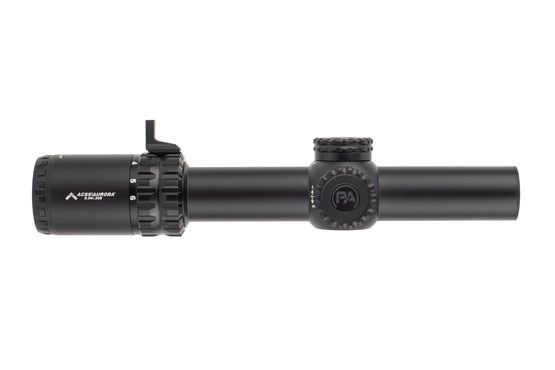 PA SLx 1-6x24 scope with Aurora reticle designed for 5.56